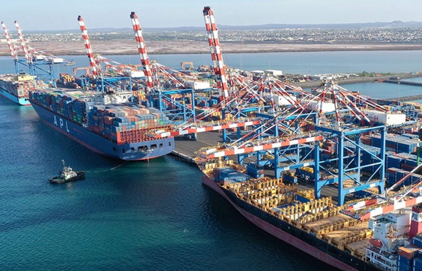 Doraleh container terminal in Djibouti
