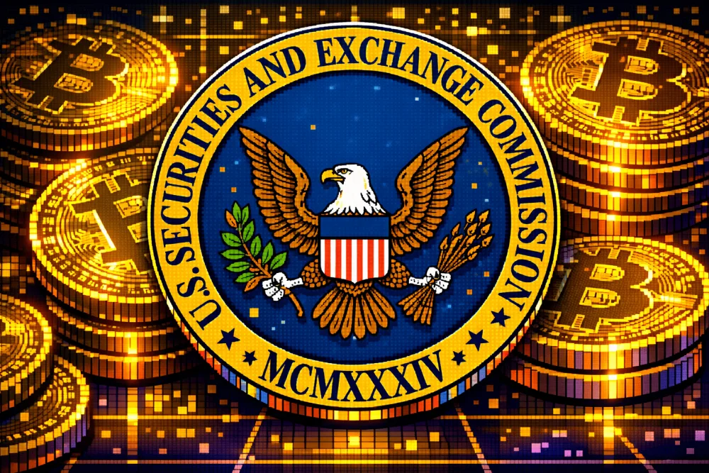 SEC crypto safe harbor regulatory framework visual