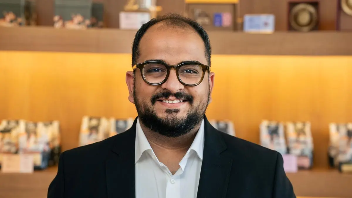 Third Wave Coffee co-founder Anirudh Sharma at a cafe location