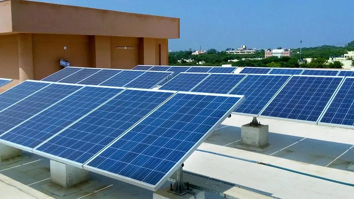 Image related to the Tamil Nadu government's rooftop solar subsidy announcement