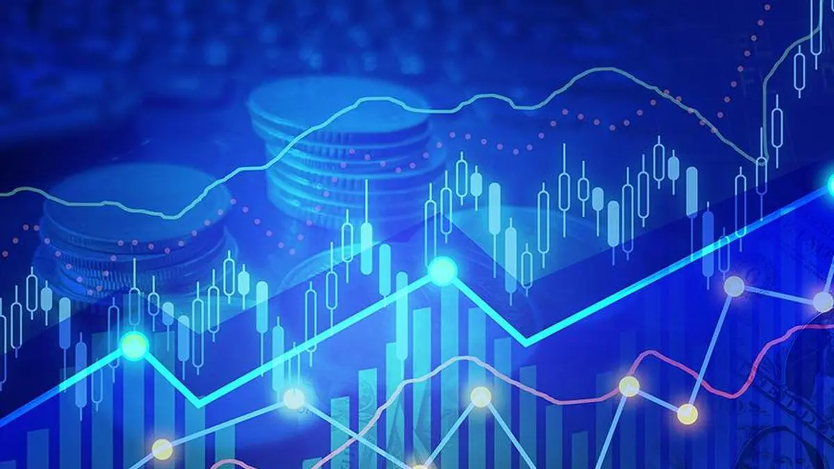 Indian stock market trading floor with bulls and bears in focus amid volatile session