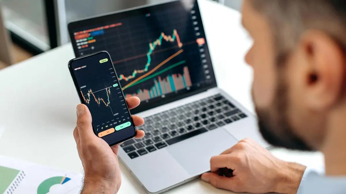 Rising indicators on trading terminals as Indian stock market gains momentum