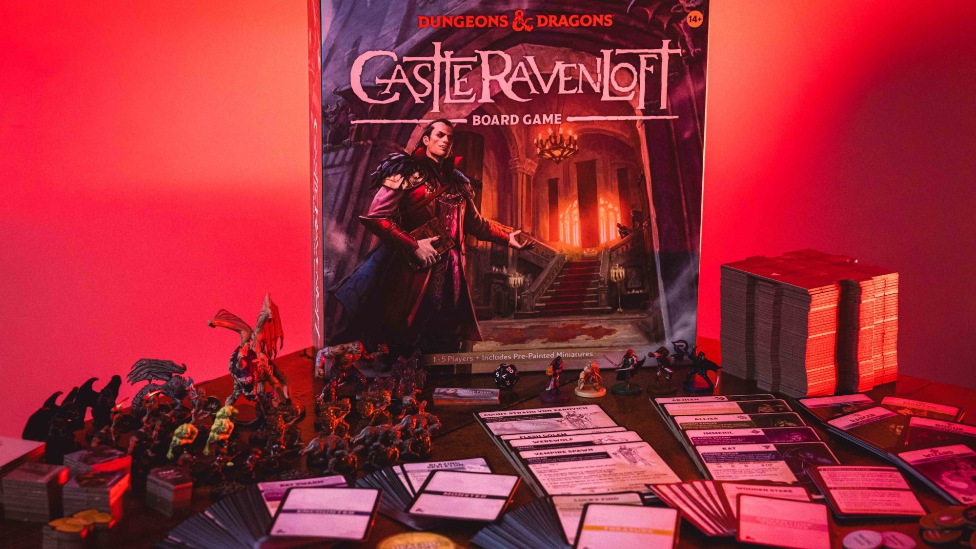 Dungeons & Dragons Castle Ravenloft Board Game announcement