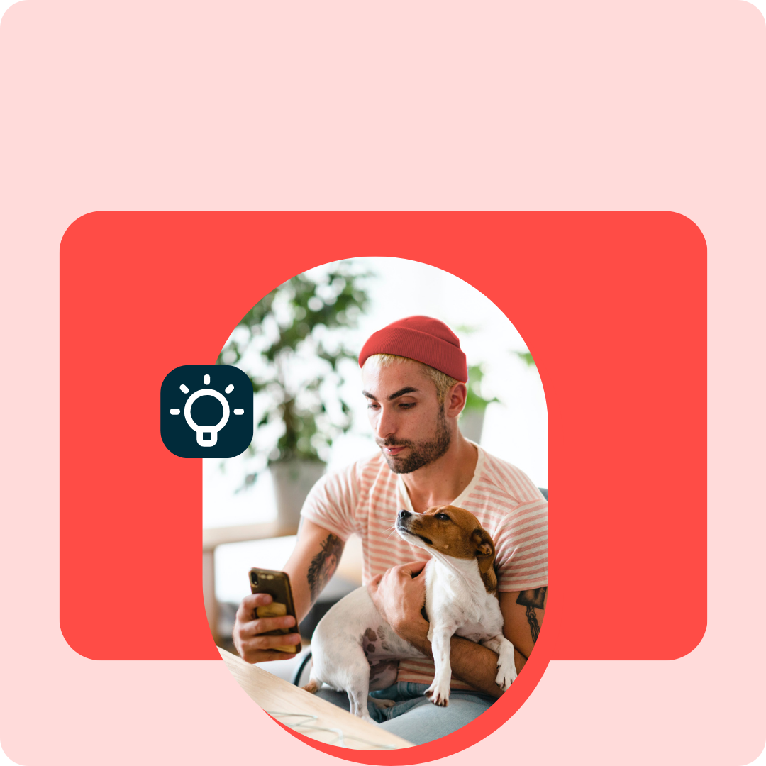 Hootsuite's guide graphic covering how social media algorithms rank content