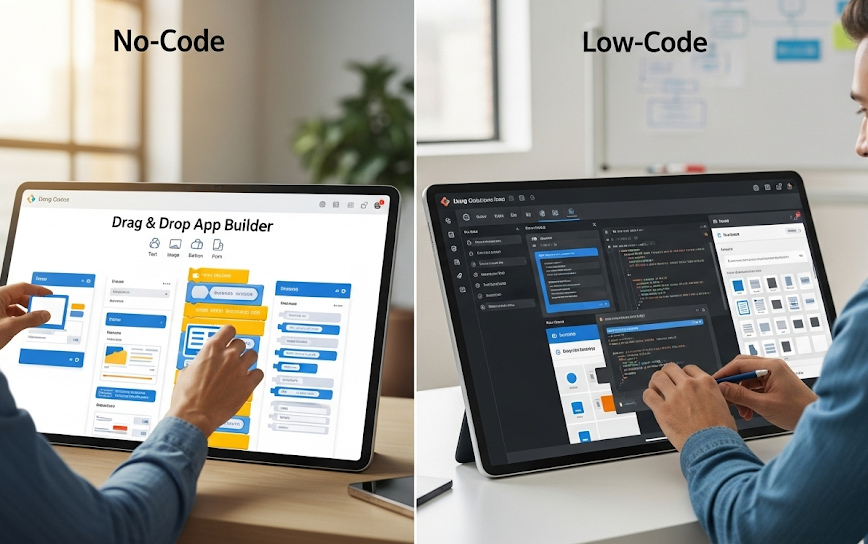 No-code vs low-code development 2026 guide
