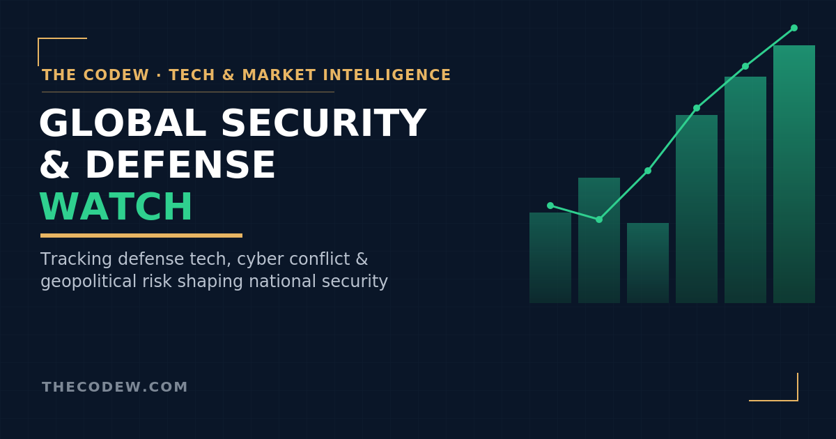 Global Security & Defense Watch header graphic