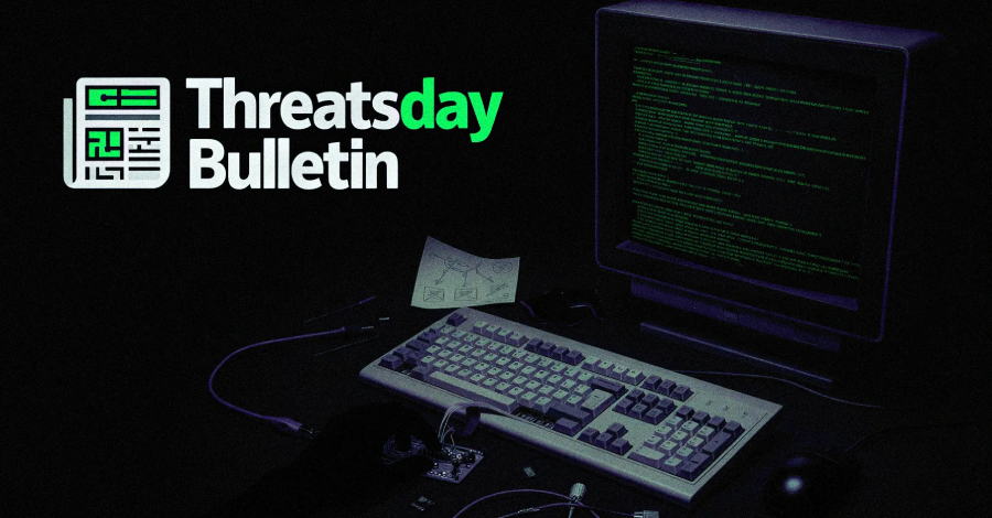 ThreatsDay security bulletin highlighting active exploits including Defender zero-day and Excel RCE