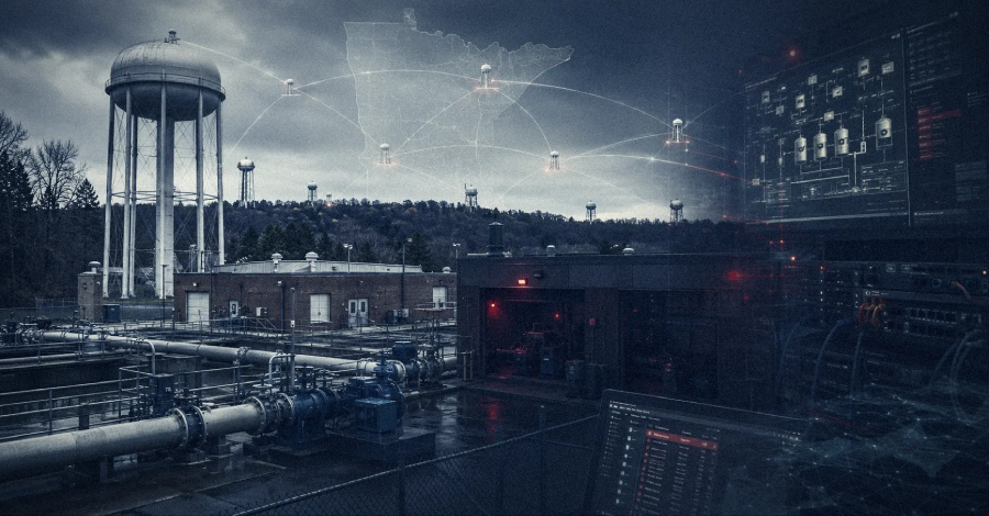 Water treatment facility cyberattack response