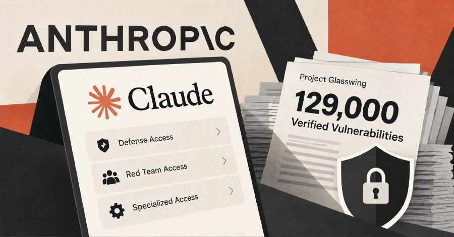 Image of Anthropic Claude logo alongside code