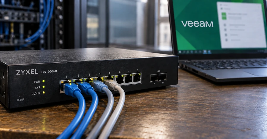 Diagram of Zyxel and Veeam exploited vulnerabilities