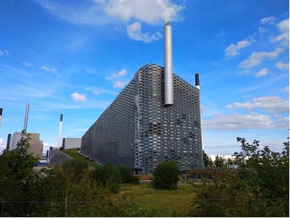 Copenhill facility representing modern carbon management infrastructure
