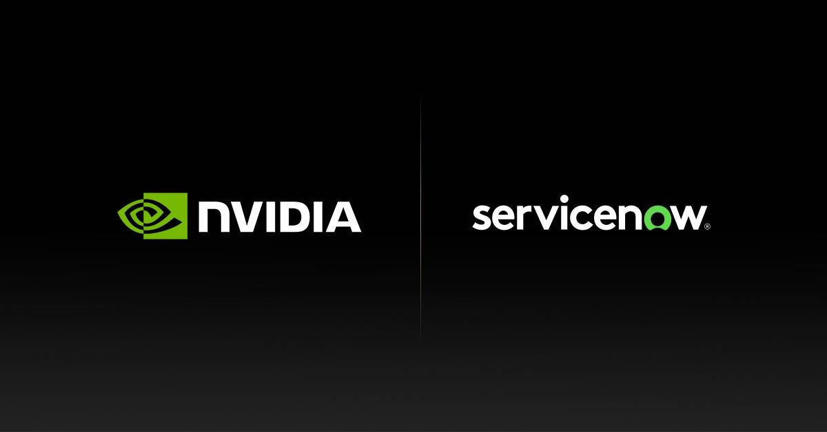 NVIDIA and ServiceNow logos for autonomous AI agents partnership