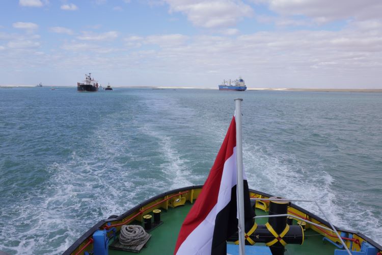 Suez Canal activity analysis