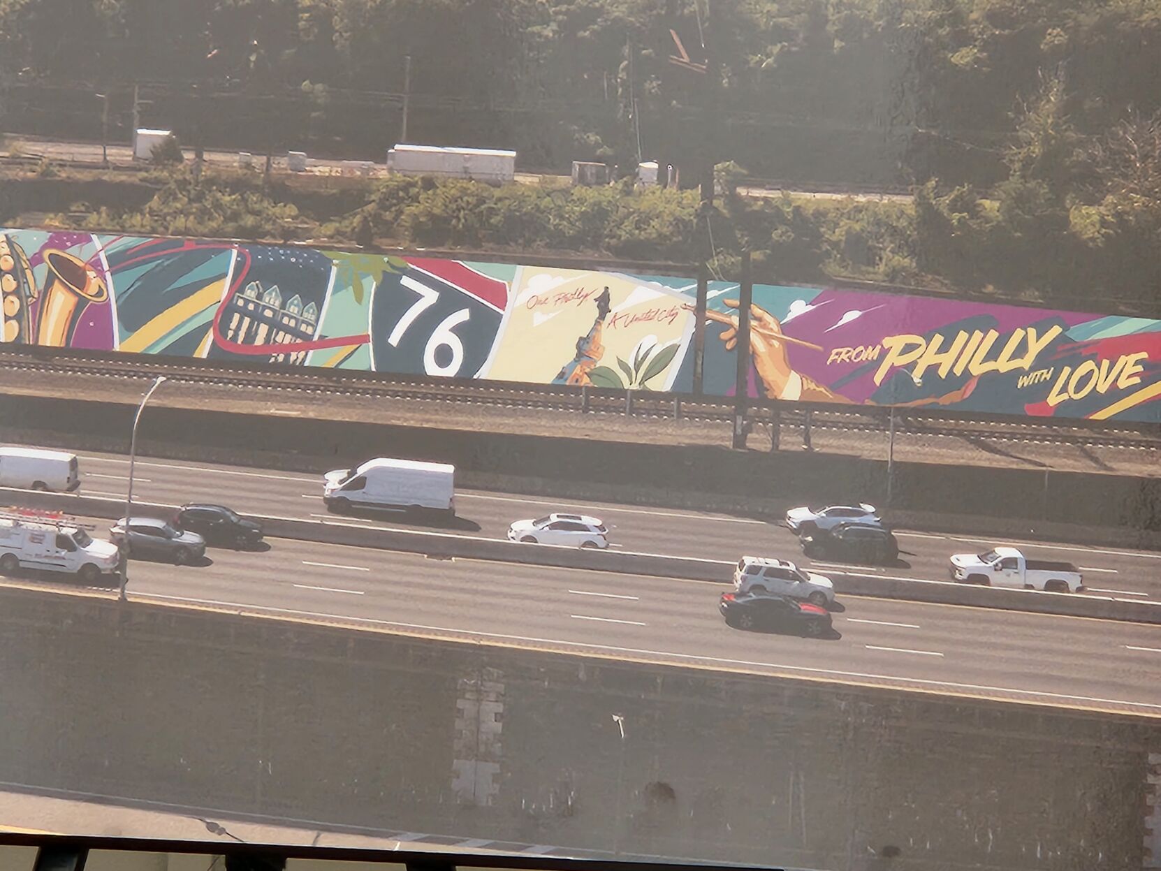 Philadelphia's new mural welcomes global summer