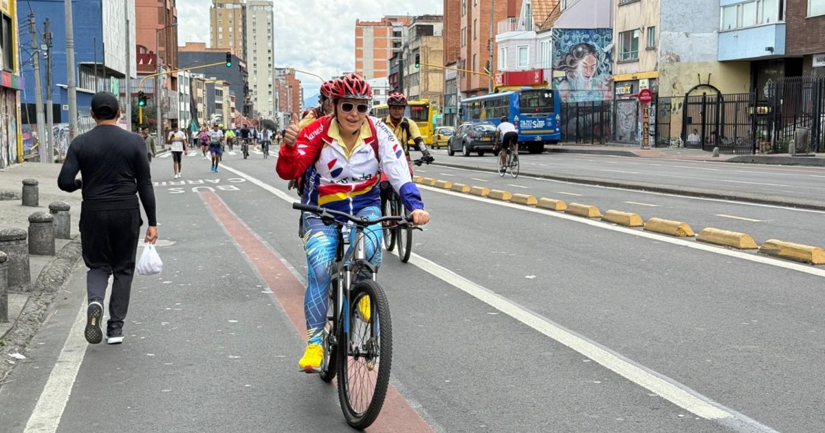 Ciclovía activities for the Amor y Amistad edition on September 20
