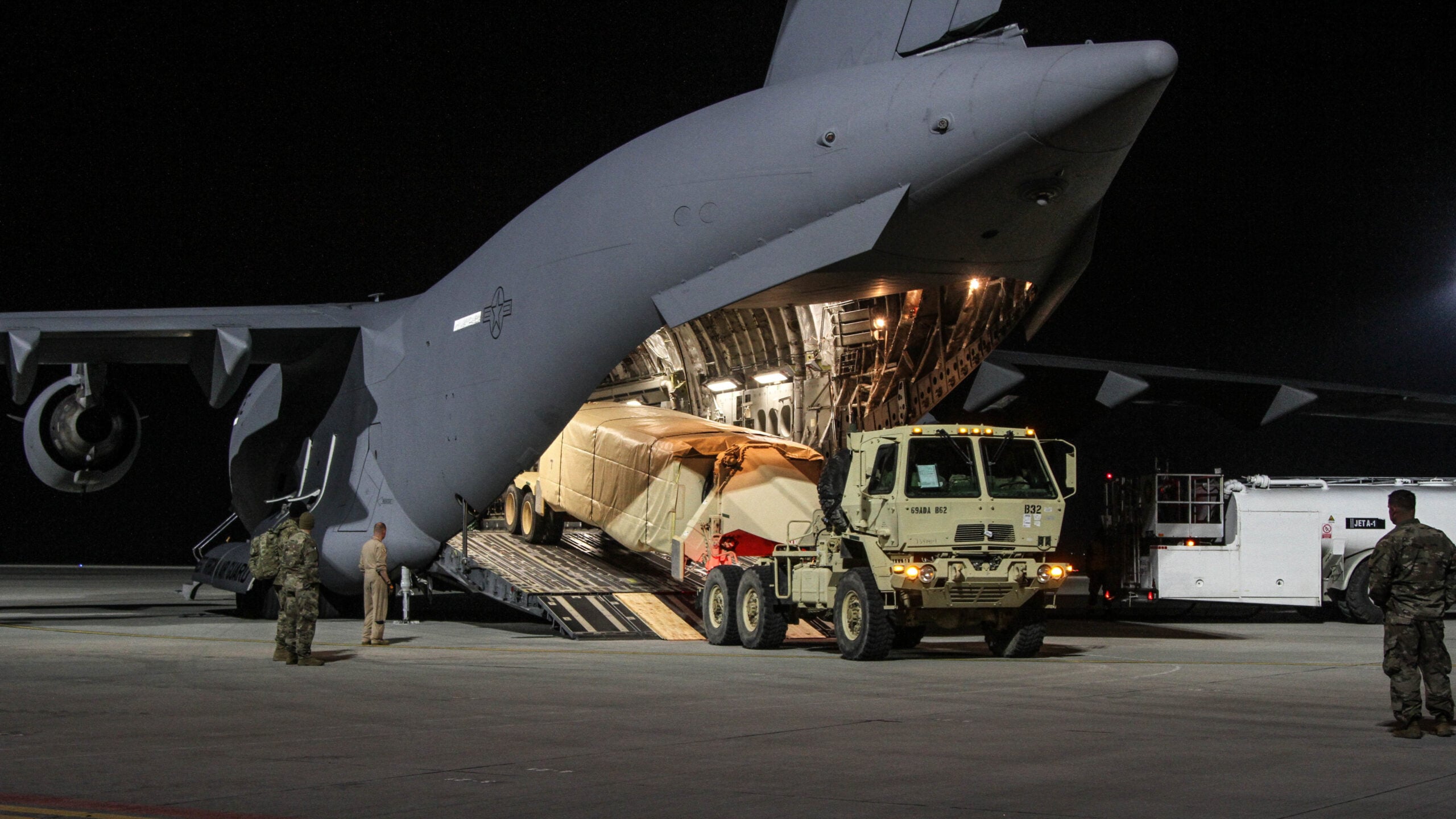 THAAD system in operation