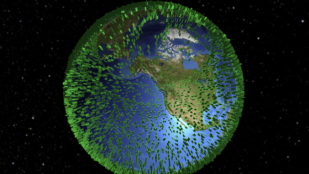 Screenshot from Breaking Defense's exclusive on SpaceX's access to classified DoD space tracking data