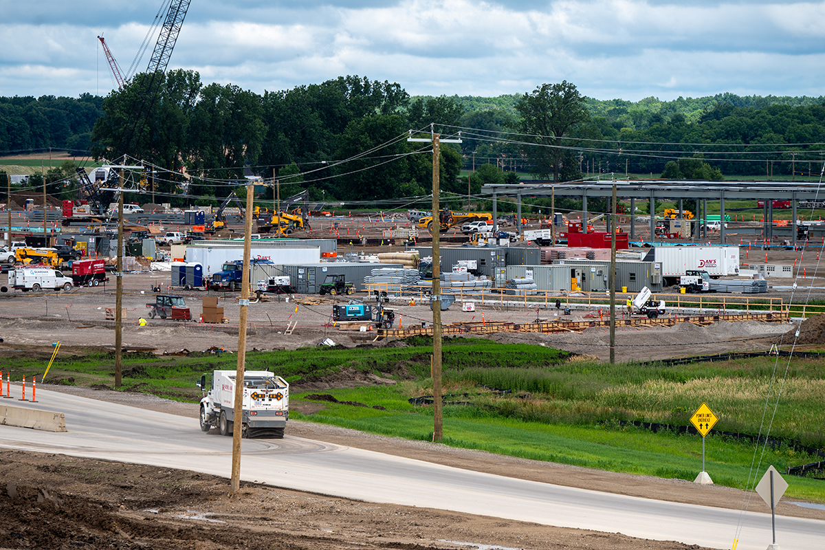 Saline Data Center Construction in Michigan