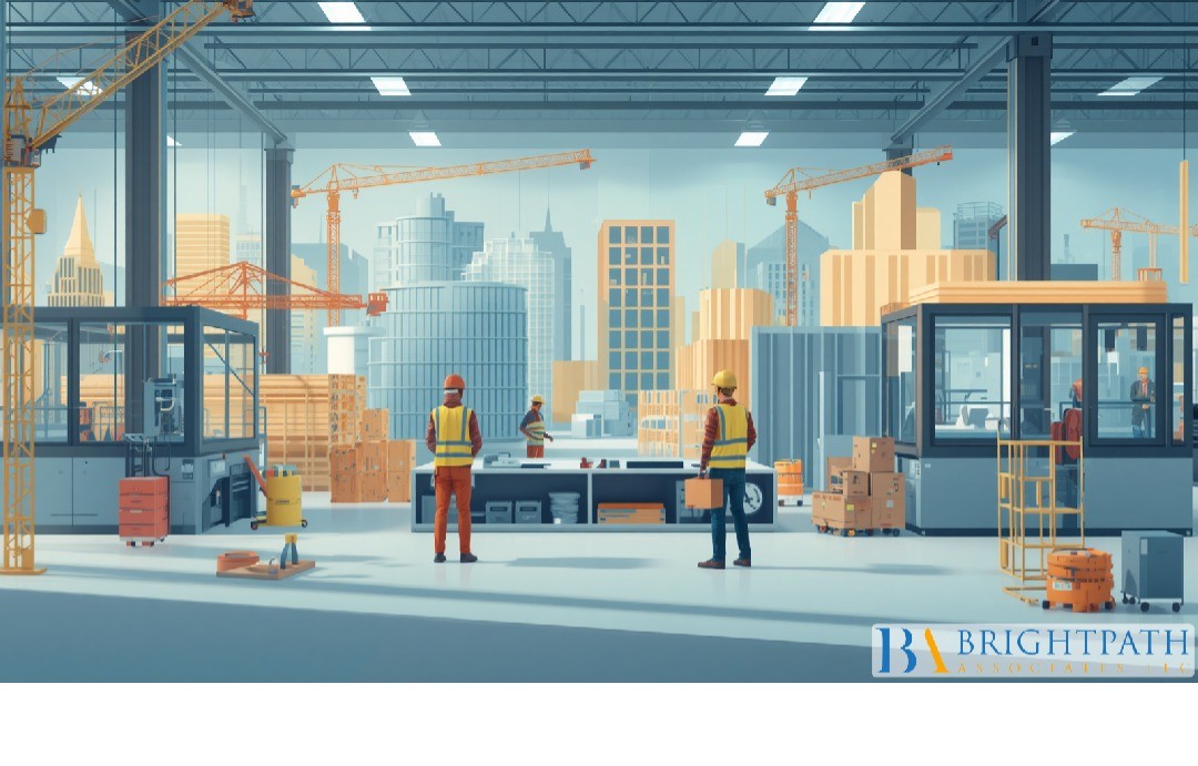 3D-printed construction component showcasing the technology's structural application
