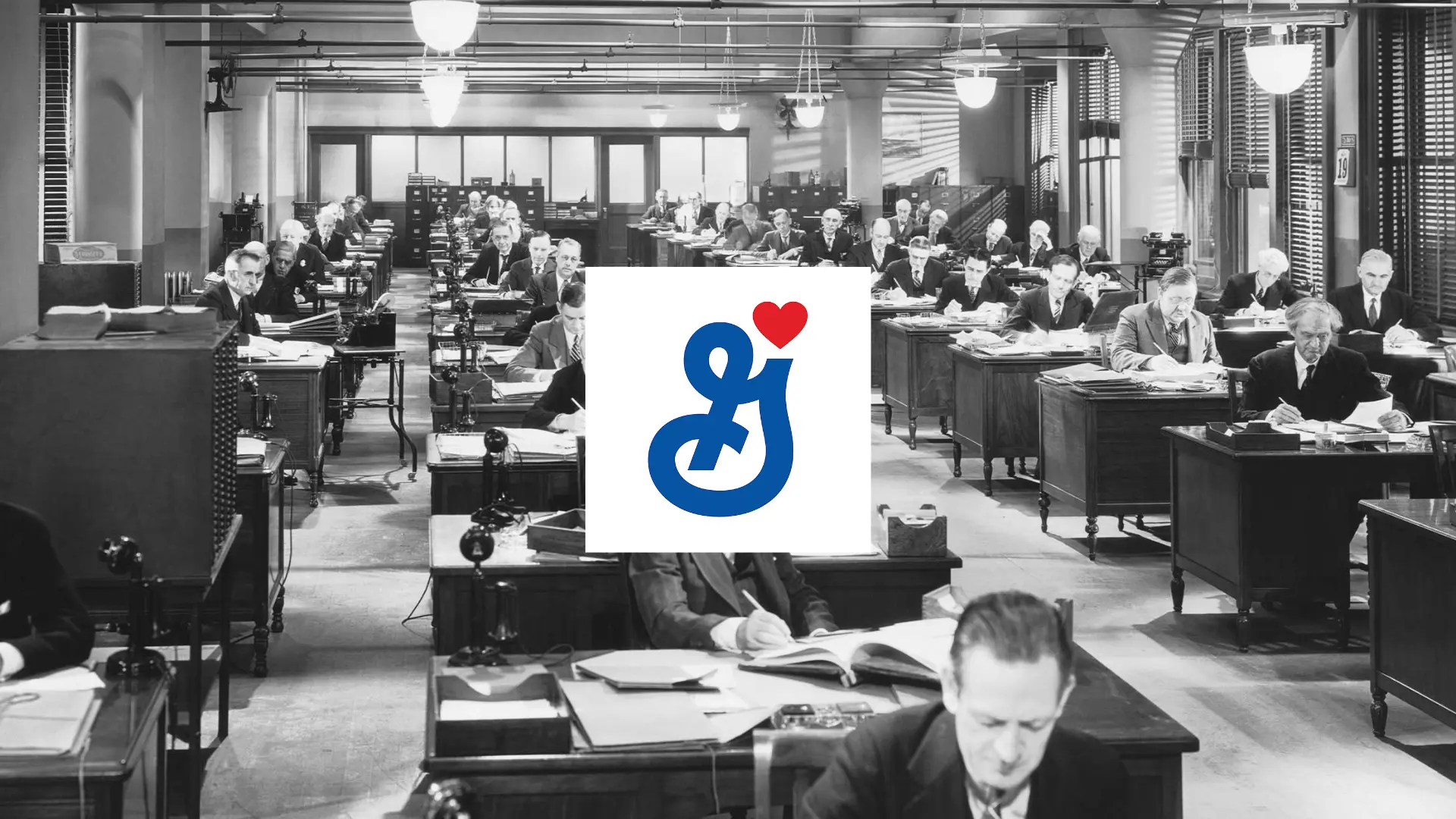 General Mills return-to-office announcement graphic