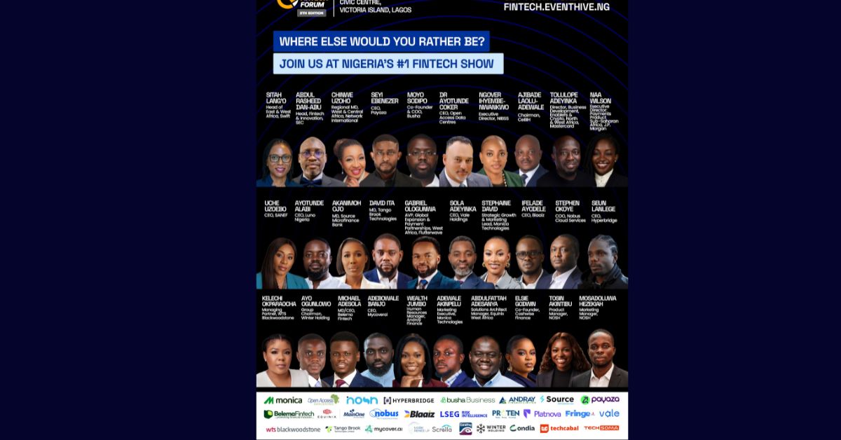 Conference branding and event details