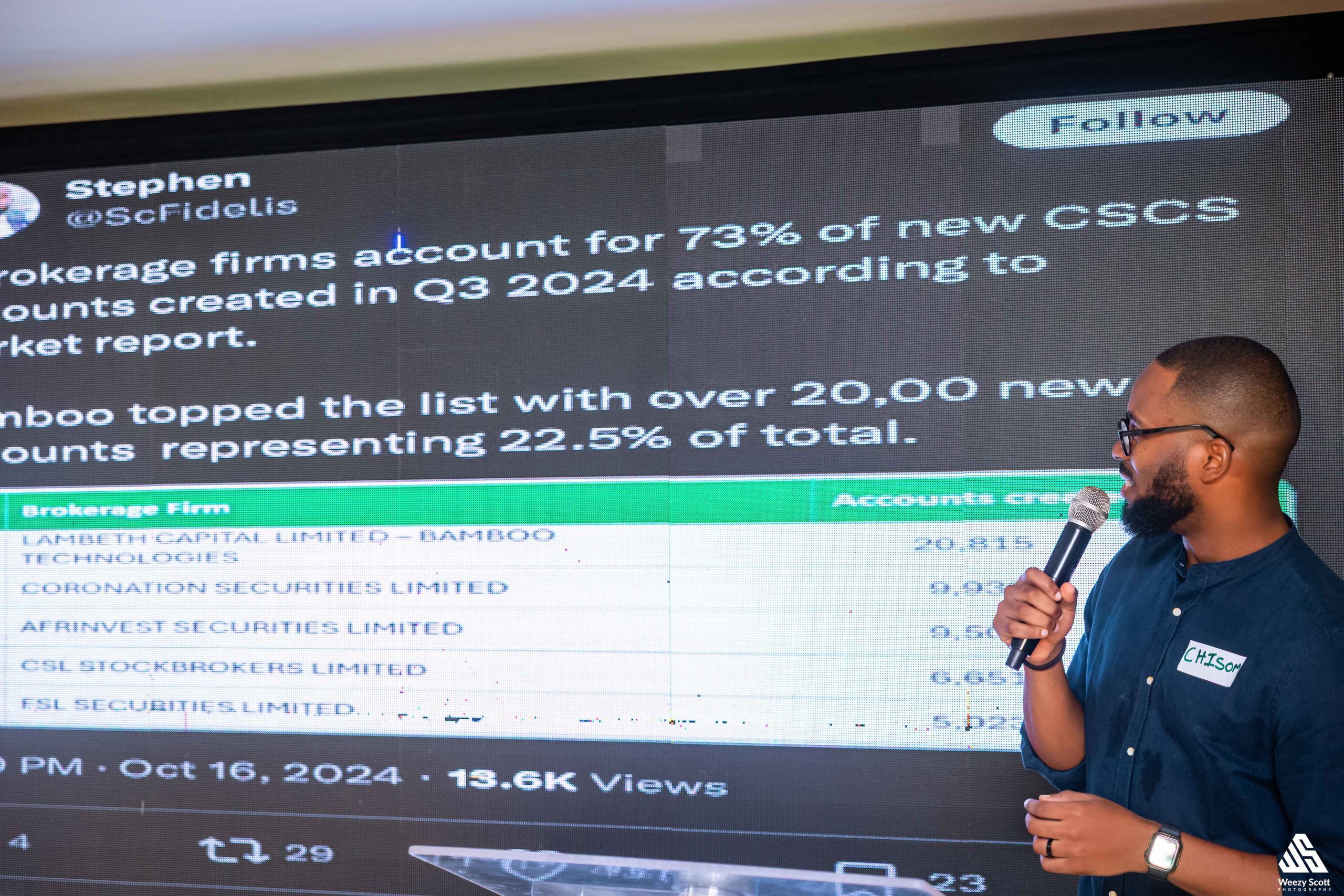 Chisom Okechukwu, CEO of Check, discussing the future of retail investment