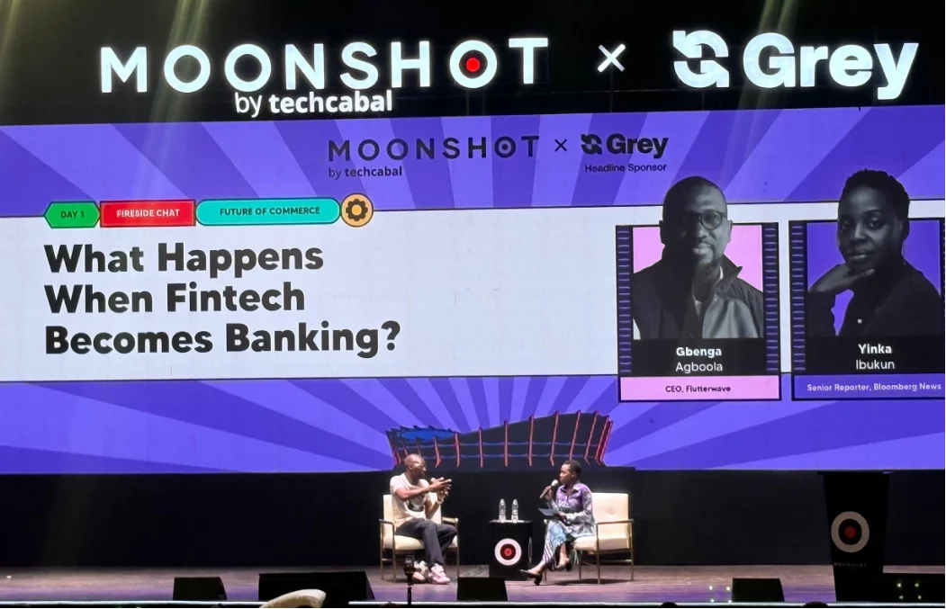 Flutterwave CEO speaking at Moonshot 2026