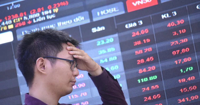VN-Index trading floor during the September 23 sell-off