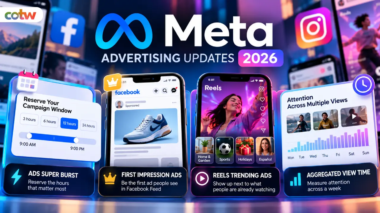 Image explaining Meta's new advertising updates