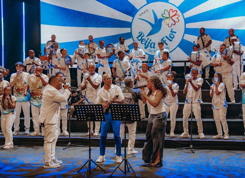 Beija-Flor records its 2027 samba-enredo