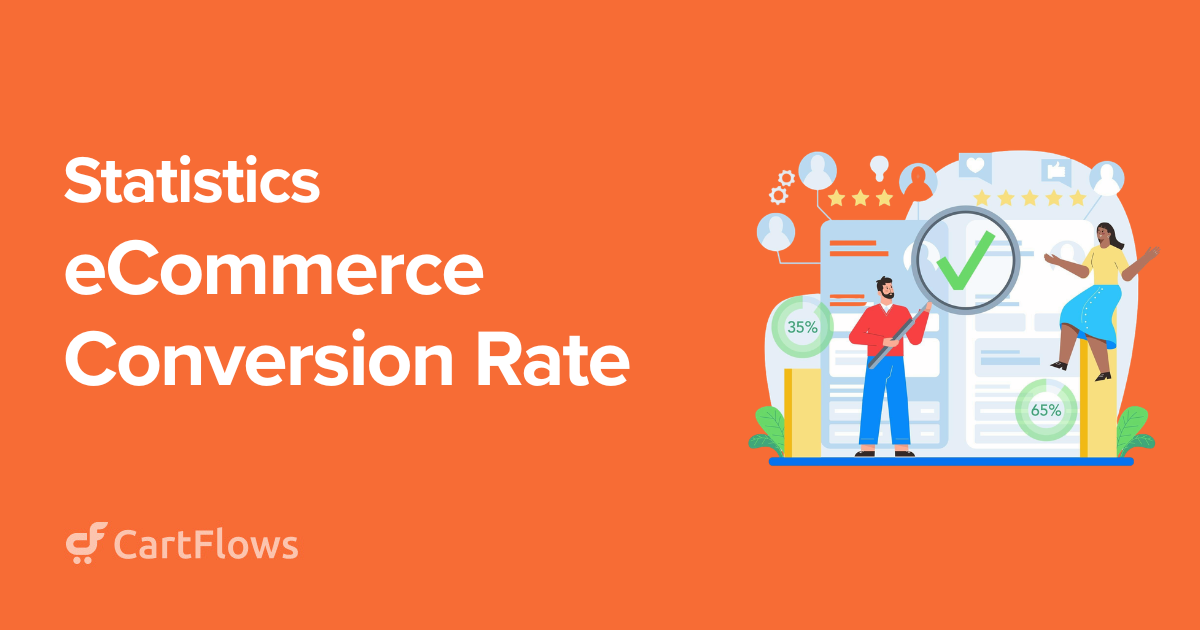 Chart displaying ecommerce conversion rate distribution across industries in 2026