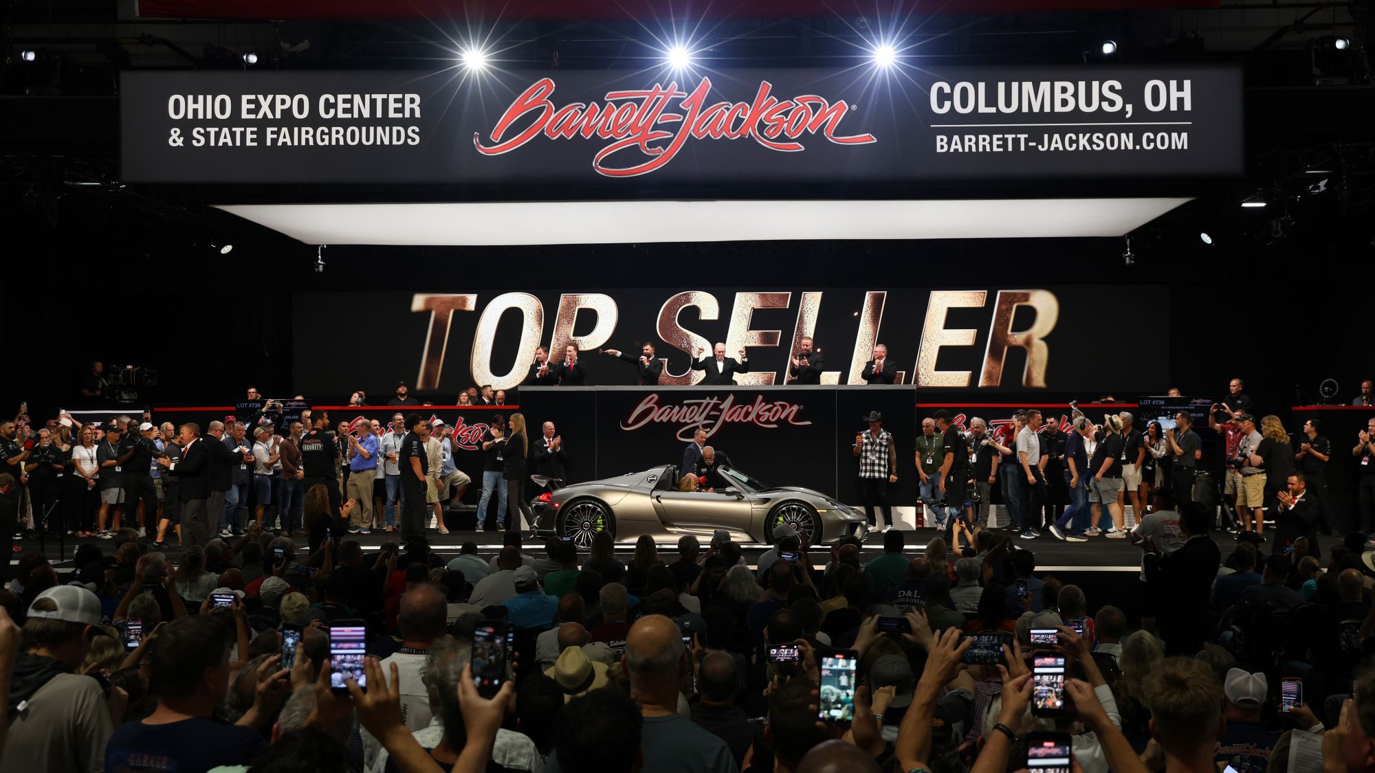 2015 Porsche 918 Spyder at Barrett-Jackson Columbus