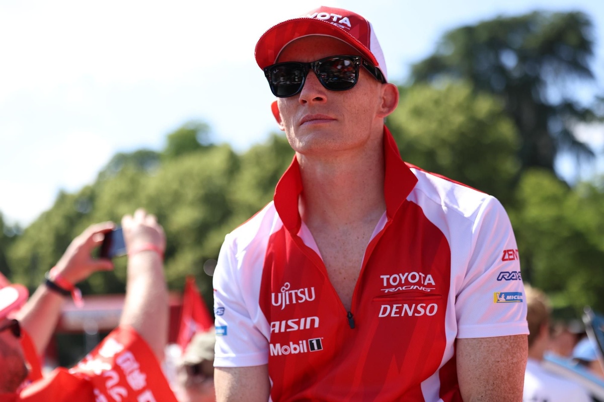 Mike Conway driving the Toyota GR010 Hybrid