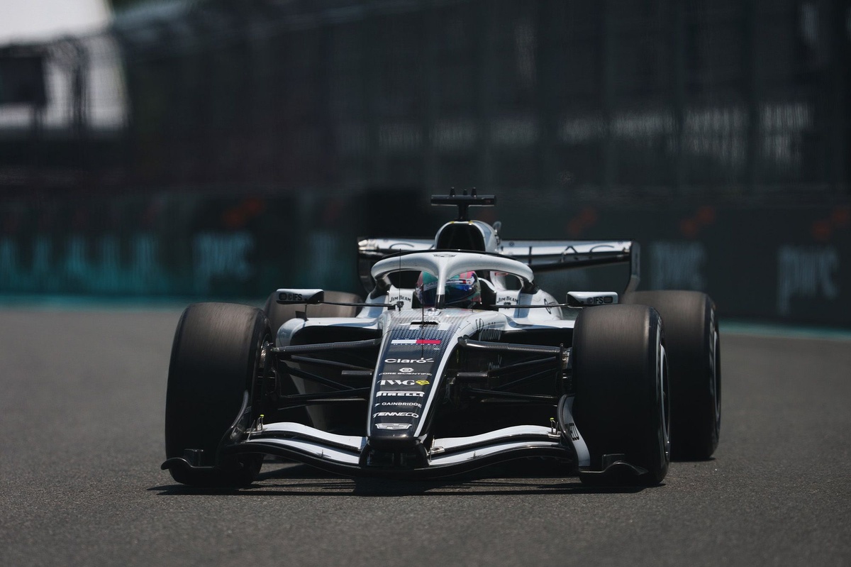 Sergio Perez with Cadillac Racing