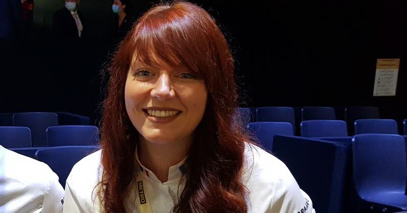 Fanny Le Duff, newly crowned Meilleur Ouvrier de France in Pastry