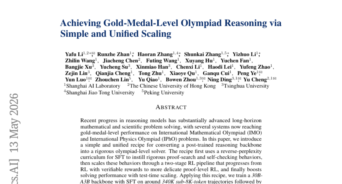 Achieving Gold-Medal-Level Olympiad Reasoning 논문 썸네일