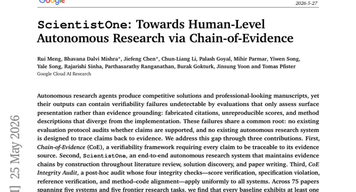 Autonomous research execution system
