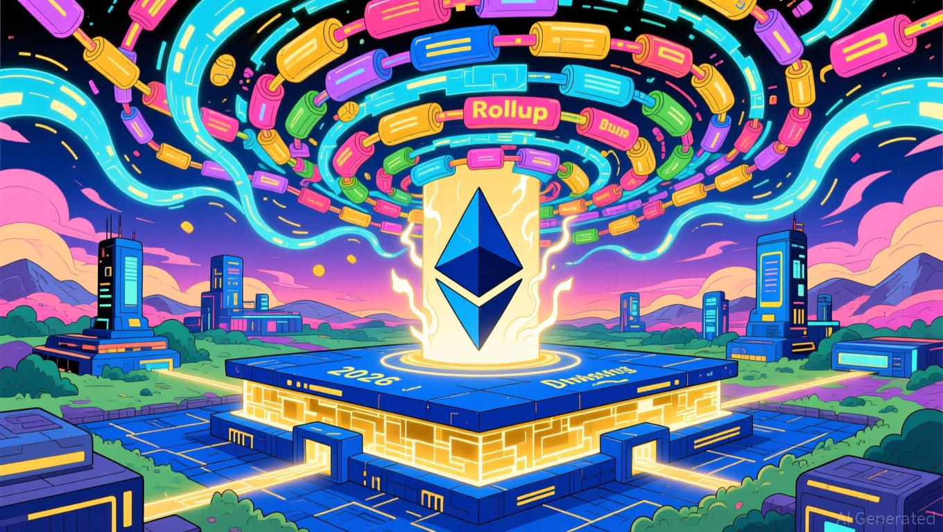 Ethereum 2026 roadmap visual overview covering scaling, fees, and upgrades