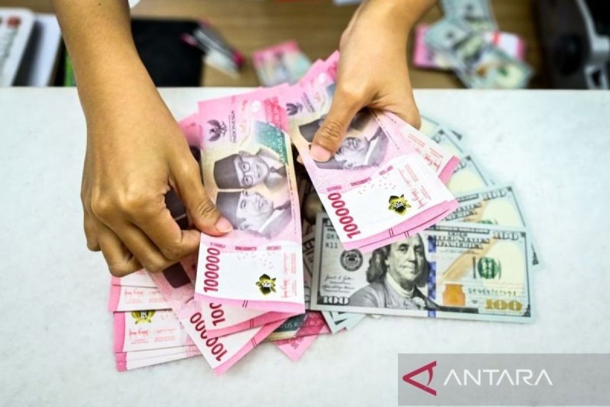 Bank Indonesia's official daily JISDOR exchange rate bulletin for USD/IDR