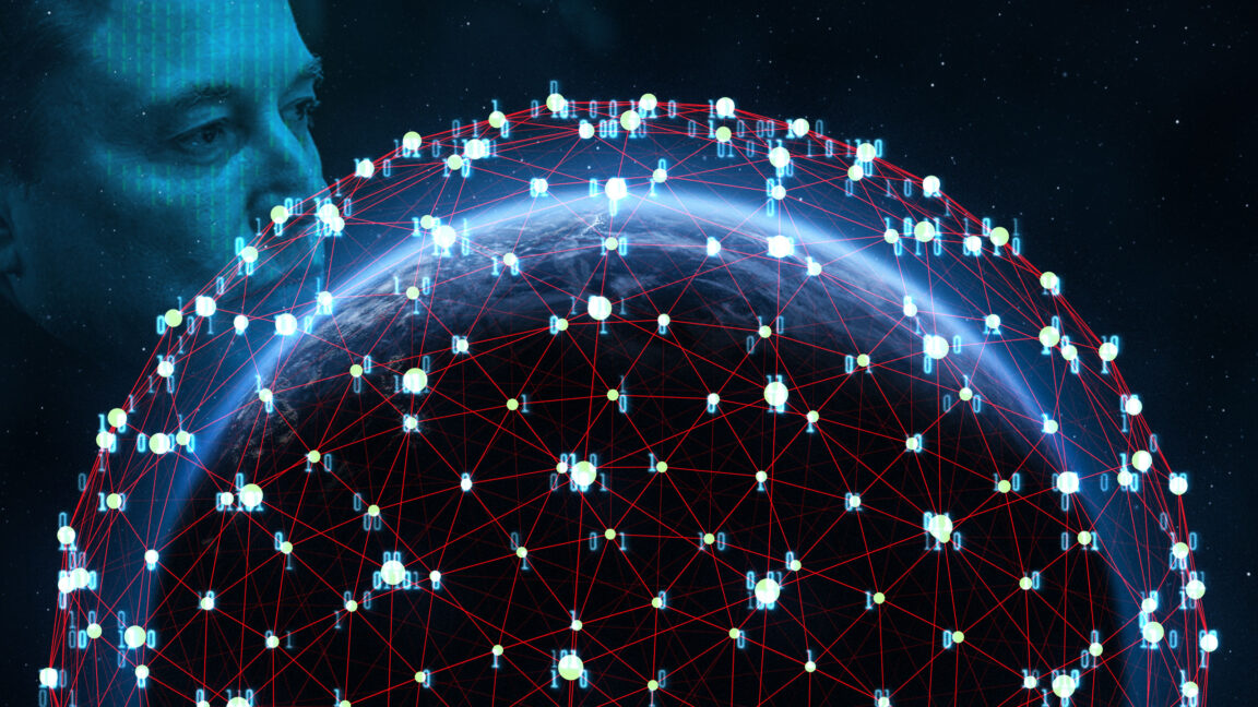 Starlink spectrum map