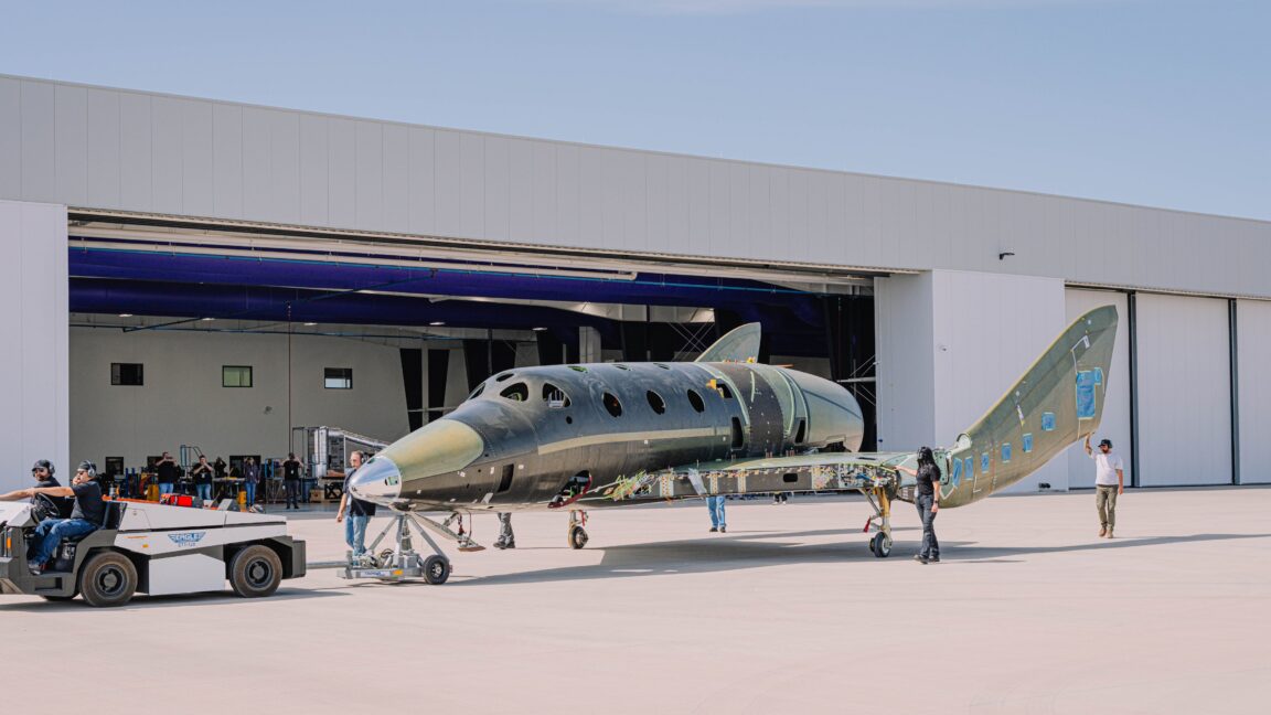 Virgin Galactic's new Delta-class spaceplane unveiled amid cash concerns