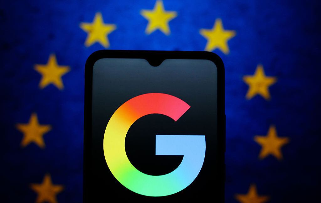 Google headquarters sign