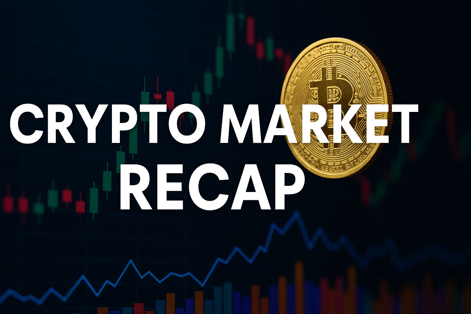 Crypto market recap weekly banner