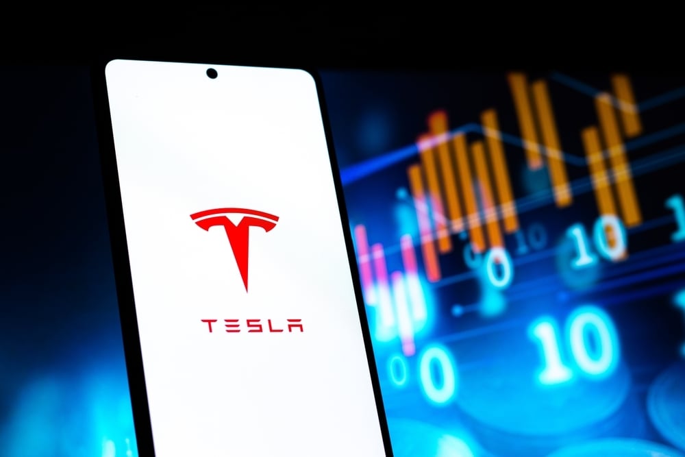 Elon Musk and Tesla Logo