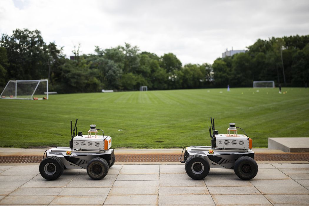 Screenshot of robotics research at University of Toronto's Mississauga campus