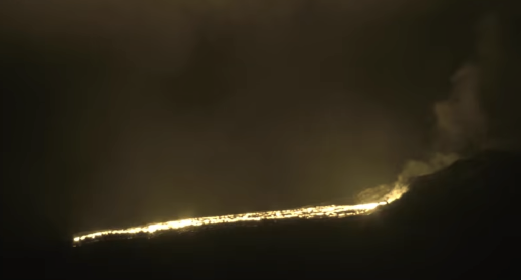 Kīlauea summit area showing current monitoring conditions ahead of the expected Episode 45 eruption