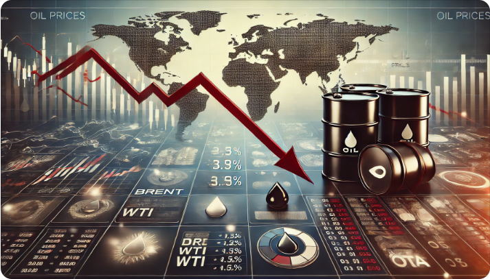 Oil price drop