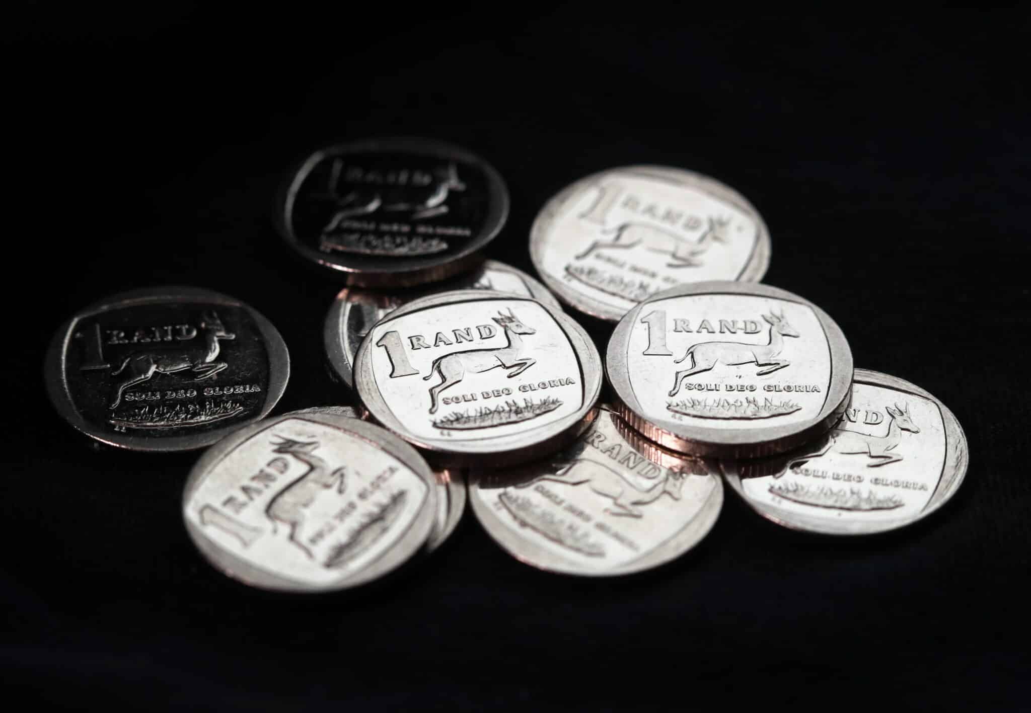 South African rand currency notes