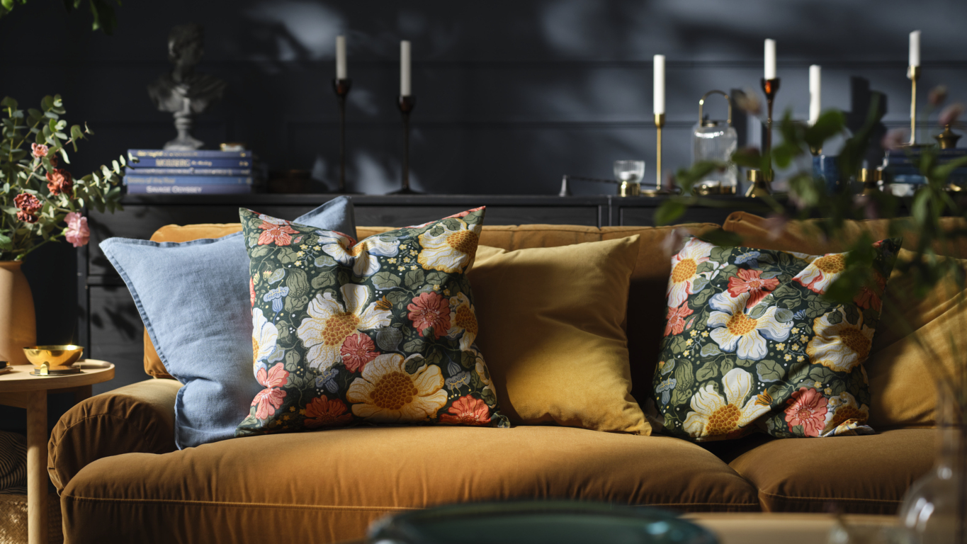 IKEA floral textile trend