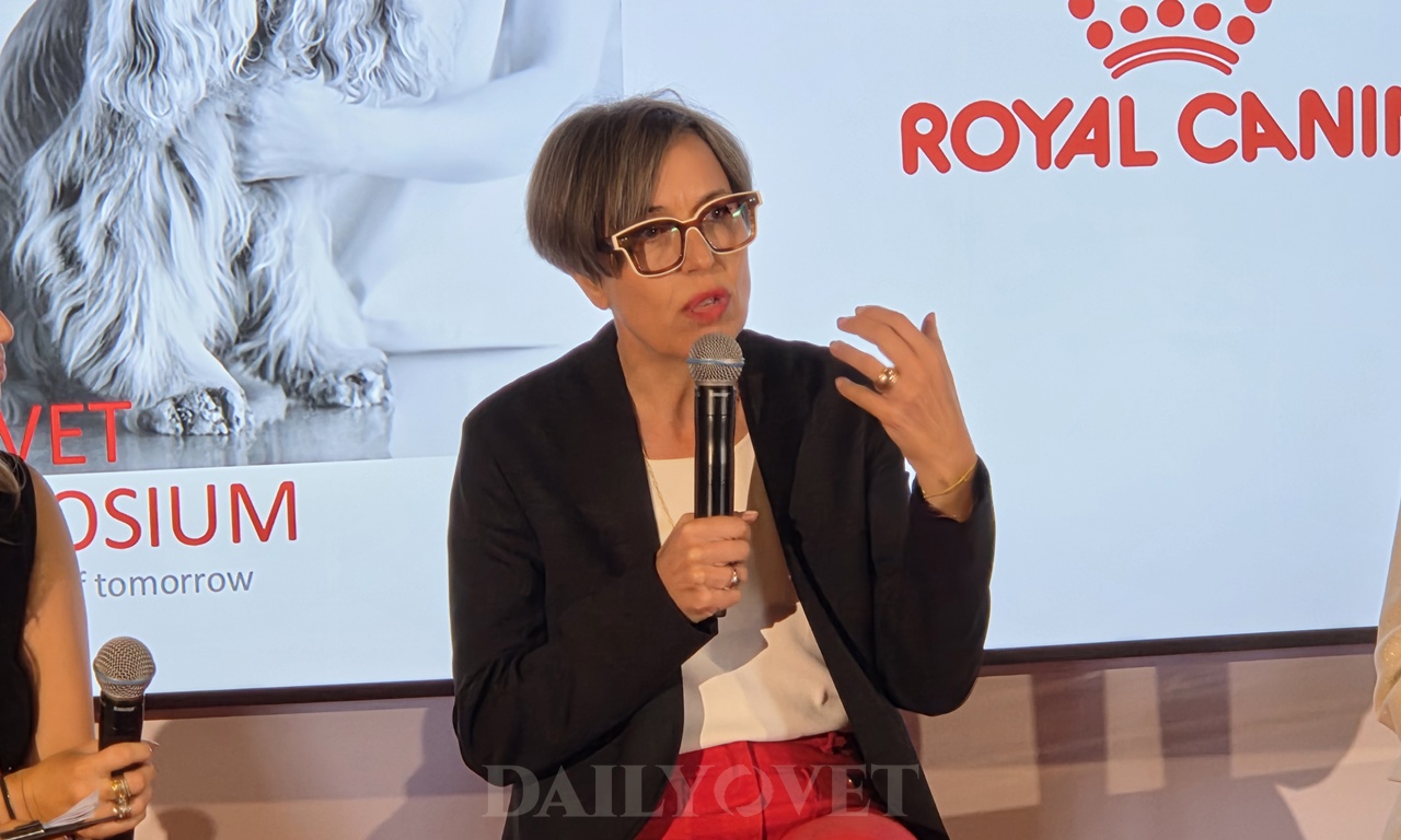 Image from the interview with Cécile Coutens, CEO of Royal Canin
